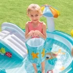 PISCINA GONFIABILE 'ALLIGATORE' cm. 201 x 170 x 84  - INTEX