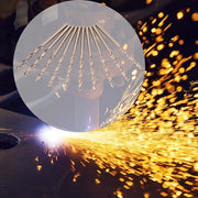 Set di trapani HSS a spirale con punta a 135 gradi, 5% di cobalto, per acciaio inossidabile, 10 misure (1-5 mm)