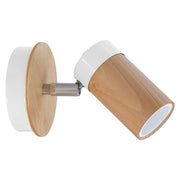 Applique Baron White legno/bianco GU10 40W Milagro MLP9007