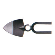 ZAPPA CUORE BIDENTE OCCHIO TONDO 229A BELLOTA  ACCIAIO FORGIATO GR 525 MM 110X310 SM.MM 32