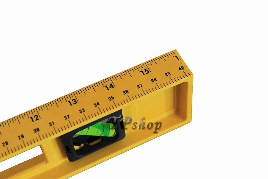 LIVELLA METRICA A BOLLA MILLIMETRATA 3 FIALE BOLLE EDILIZIA PRO. 30 40 50 60 CM 40 Cm