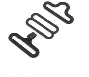 Set di clip per cravatte adattabili - senza ruggine - argento - fissaggio DIY - ideale per cravatte - 50 set
