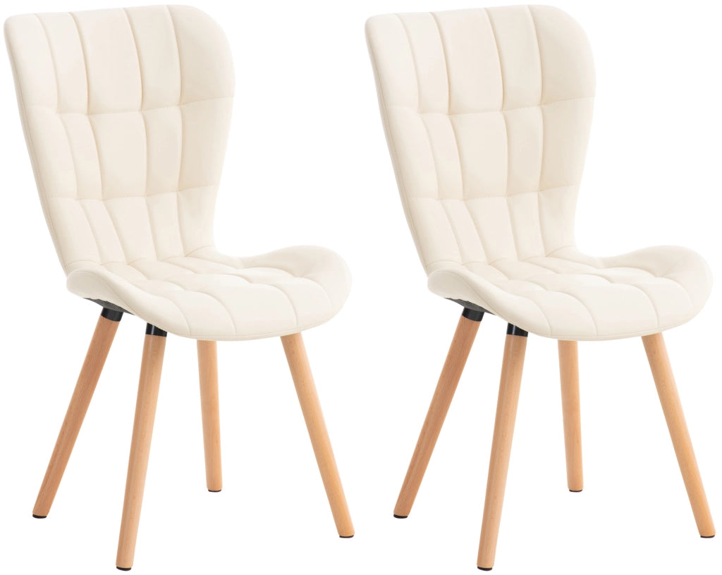 2er Set Stuhl Elda Kunstleder