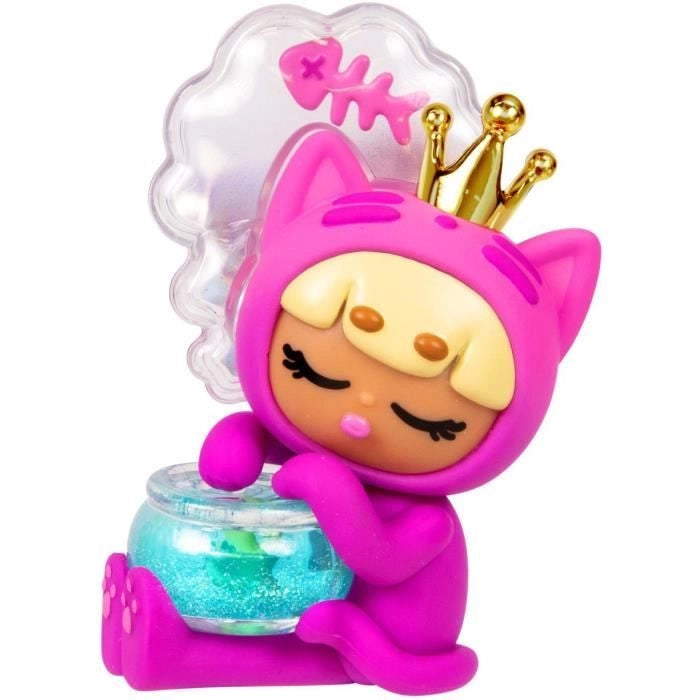 Confezione di bambole - XOX KWEENIE - Serie Quirky - 13 cm - 3 bambole incluse - Finiture uniche