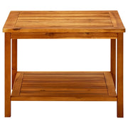 Tavolino da salotto | Tavolino da caff¨¨ | Tavolino da Soggiorno 60x60x45 cm in Legno Massello di Acacia