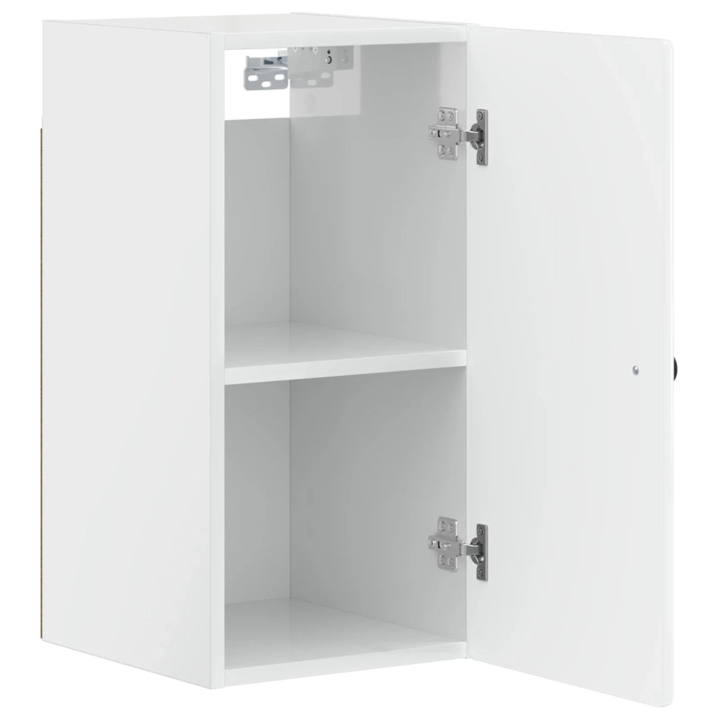 Armadio da bagno a muro BREDA Bianco Lucido 30 x 31 x 59 cm 897469