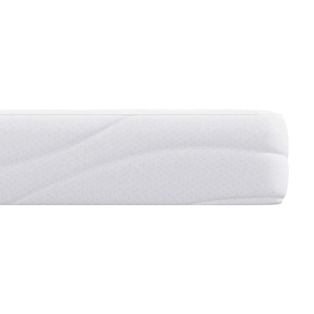 Materasso-Materasso per letto Bianco 90 x 200 cm Tessuto Jacquard 954383