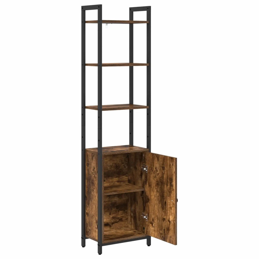 Armadio per Libri Rovere fumé 40 x 24 x 161 cm 883852