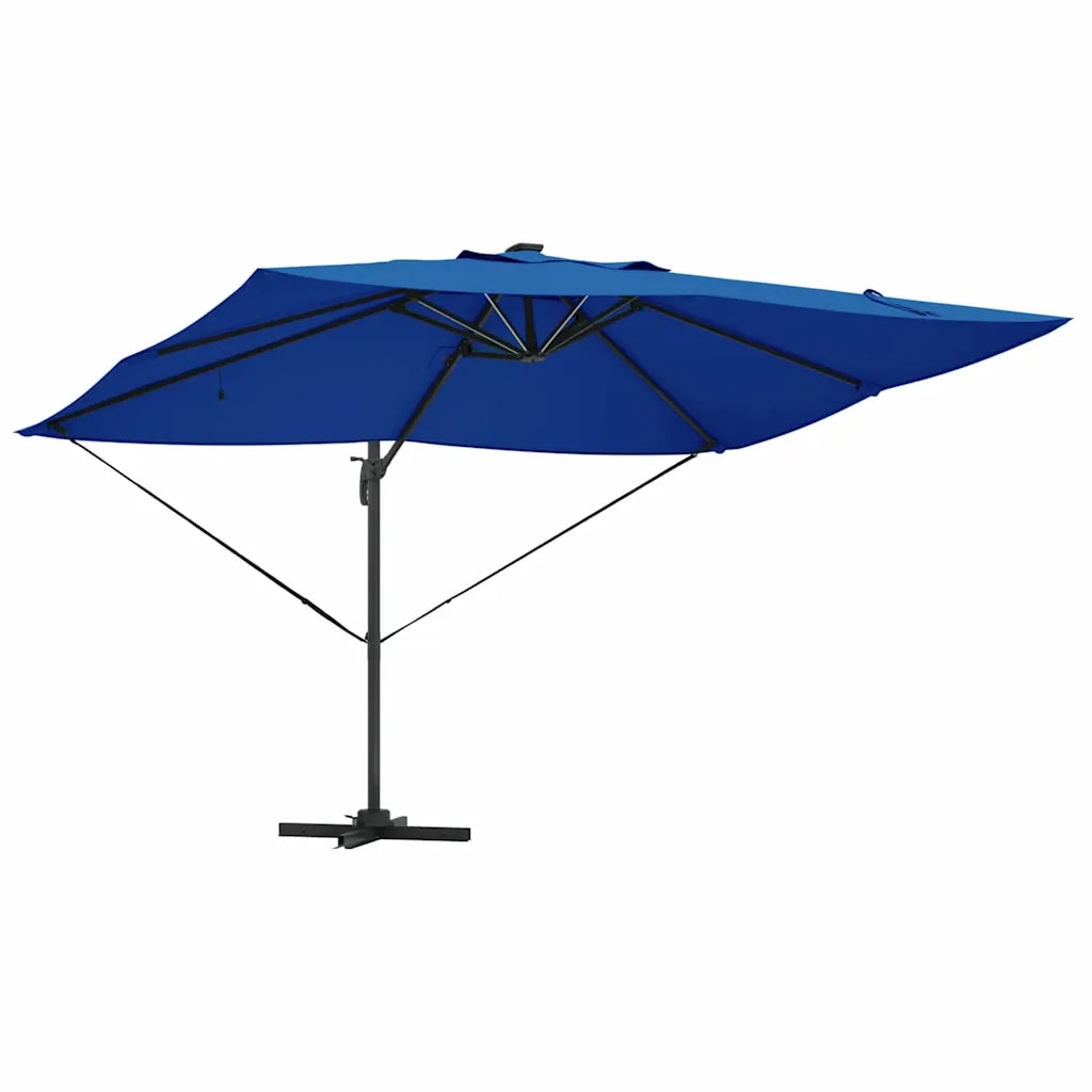 Ombrellone Azzurro 352 x 251 x 265 cm Poliestere e Alluminio 42003332