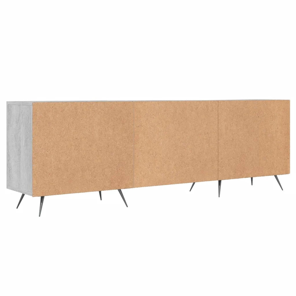 vidaXL Mobile Porta TV Grigio Sonoma 150x30x50 cm in Legno Multistrato