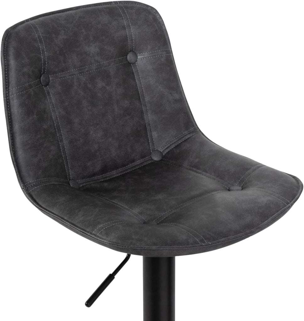 Set di 4 sgabelli da bar DENVER grigio vintage