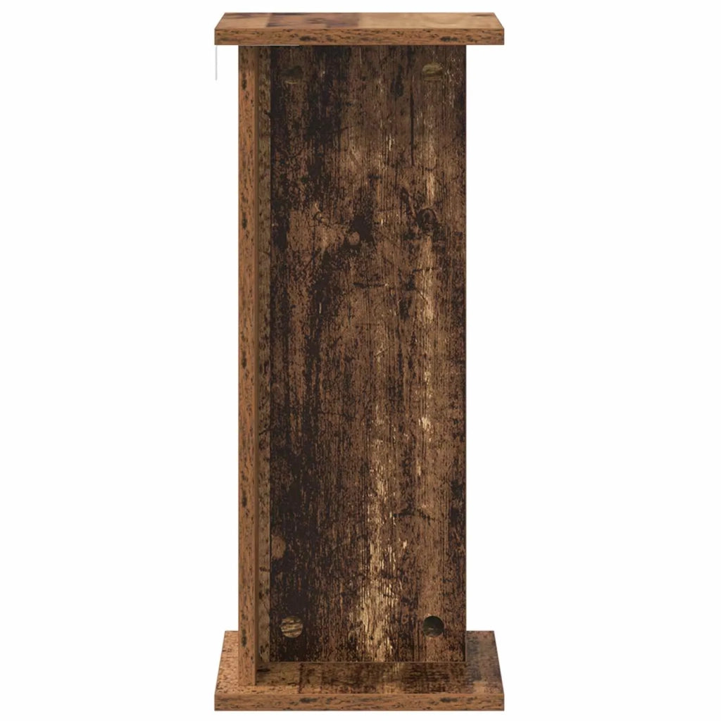 Supporto per piante 2 pcs Legno vecchio 25 x 25,5 x 60,5 cm 899671
