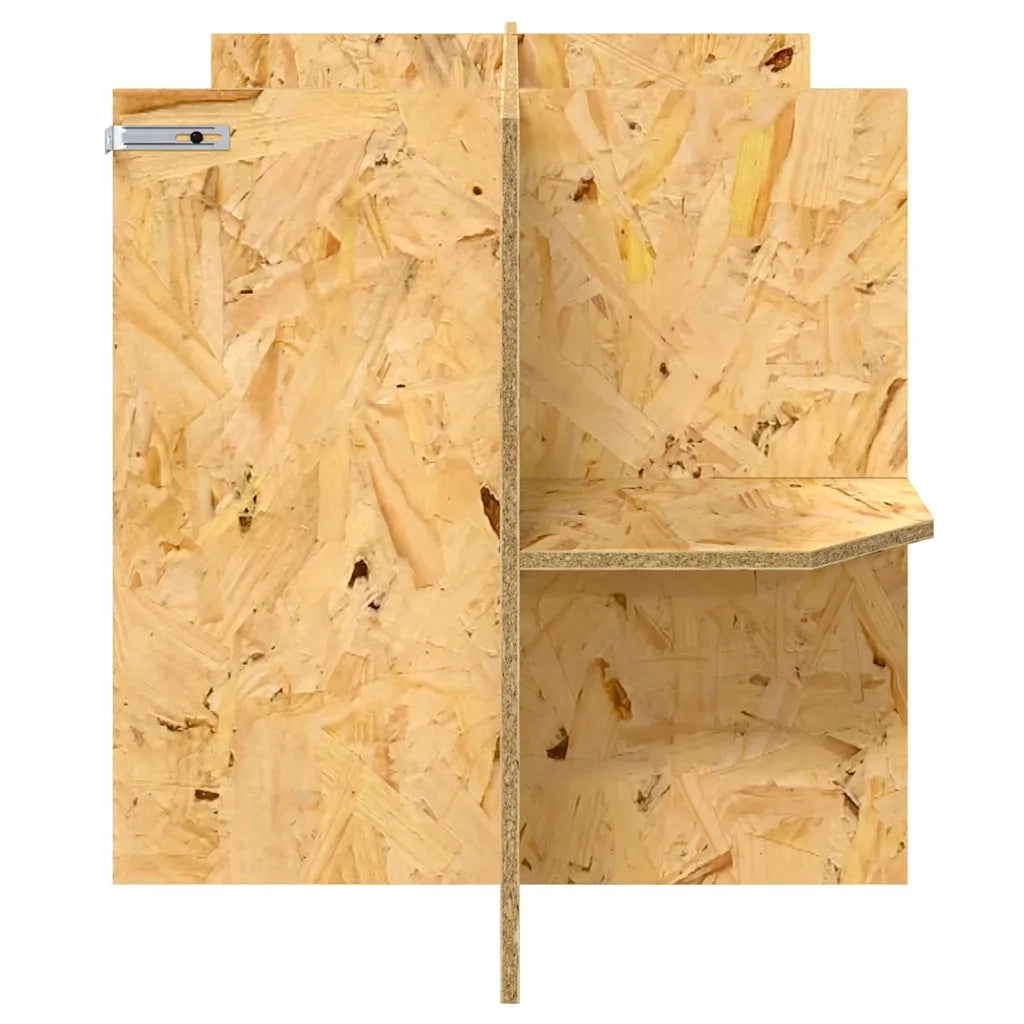 Base per Terrario Marrone 100 x 50 x 50 cm OSB CFW5029171