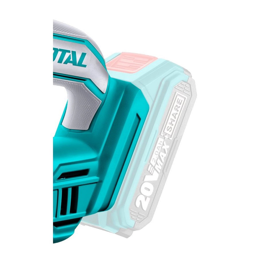 SEGHETTO ALTERNATIVO A BATTERIA TAGLIO 80mm LEGNO ACCIAIO TOTAL TOTTJSLI8501