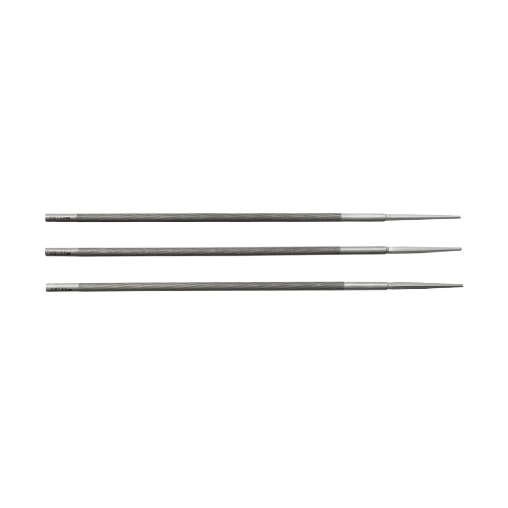 Set di 3 lime per affilare la catena della sega circolare 200x5,6 mm Breckner Germany