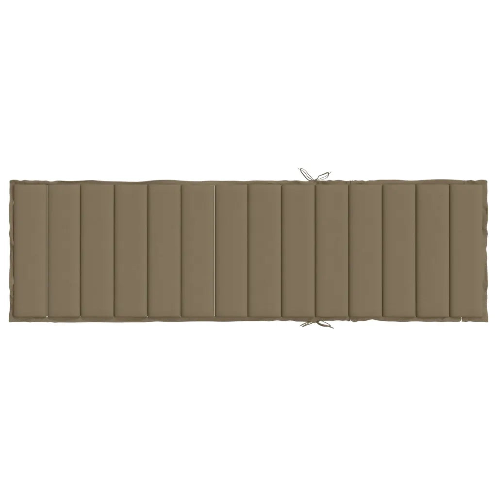 Cuscino per Lettino Prendisole Tortora Mélange 200x70x4cm 4002528