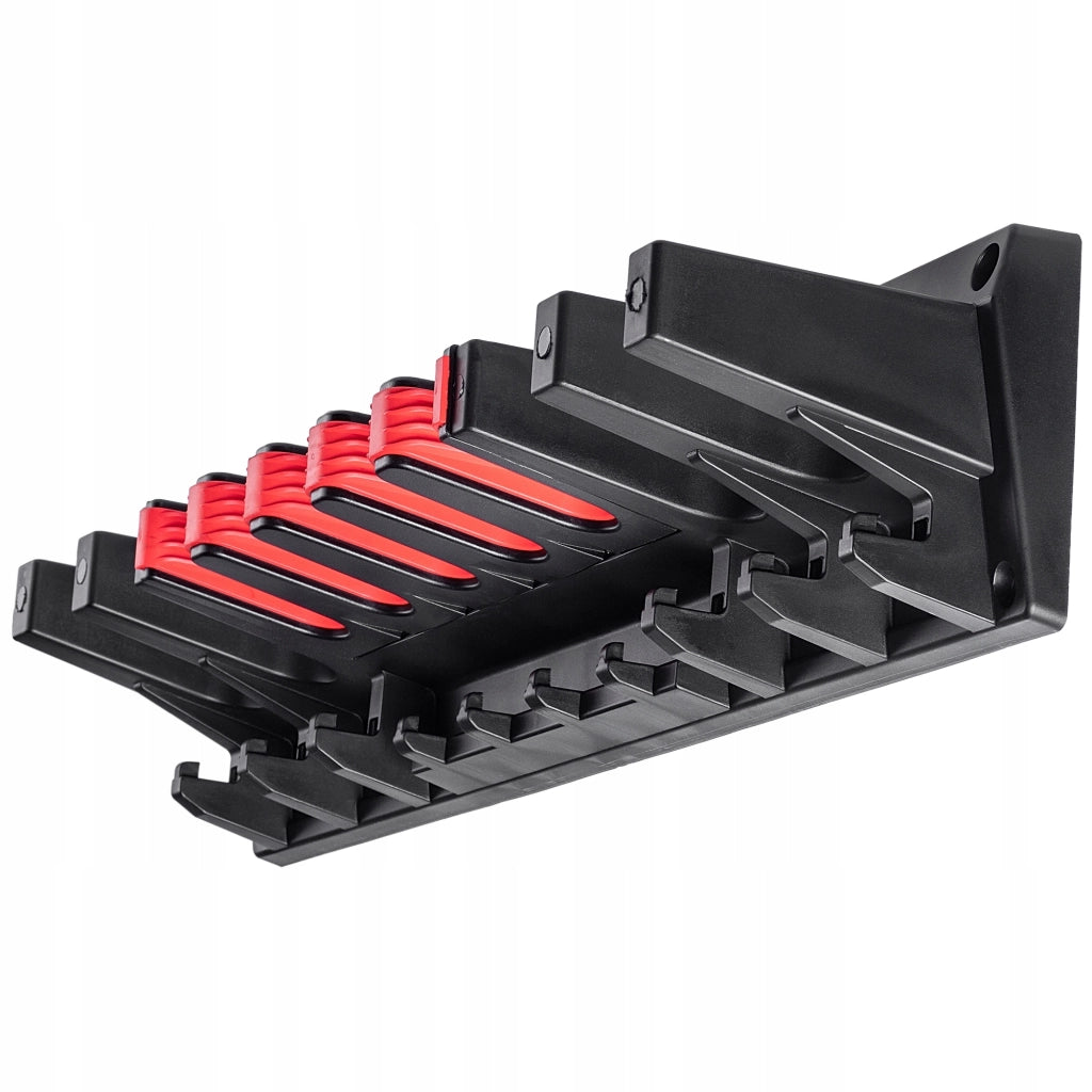 Portautensili da parete KADAX per scope e rastrelli, ideale per officine e garage, 60 cm.