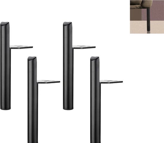 Supporti per mobili - Supporti per mobili in metallo - Supporti per mobili a forma di tavoletta - Supporti per cassetti - Supporti per mobili rettangolari - Supporti per mobili - Supporti per sedie e tavoli per tavoli, sedie, TV e cassetti - 4 pezzi