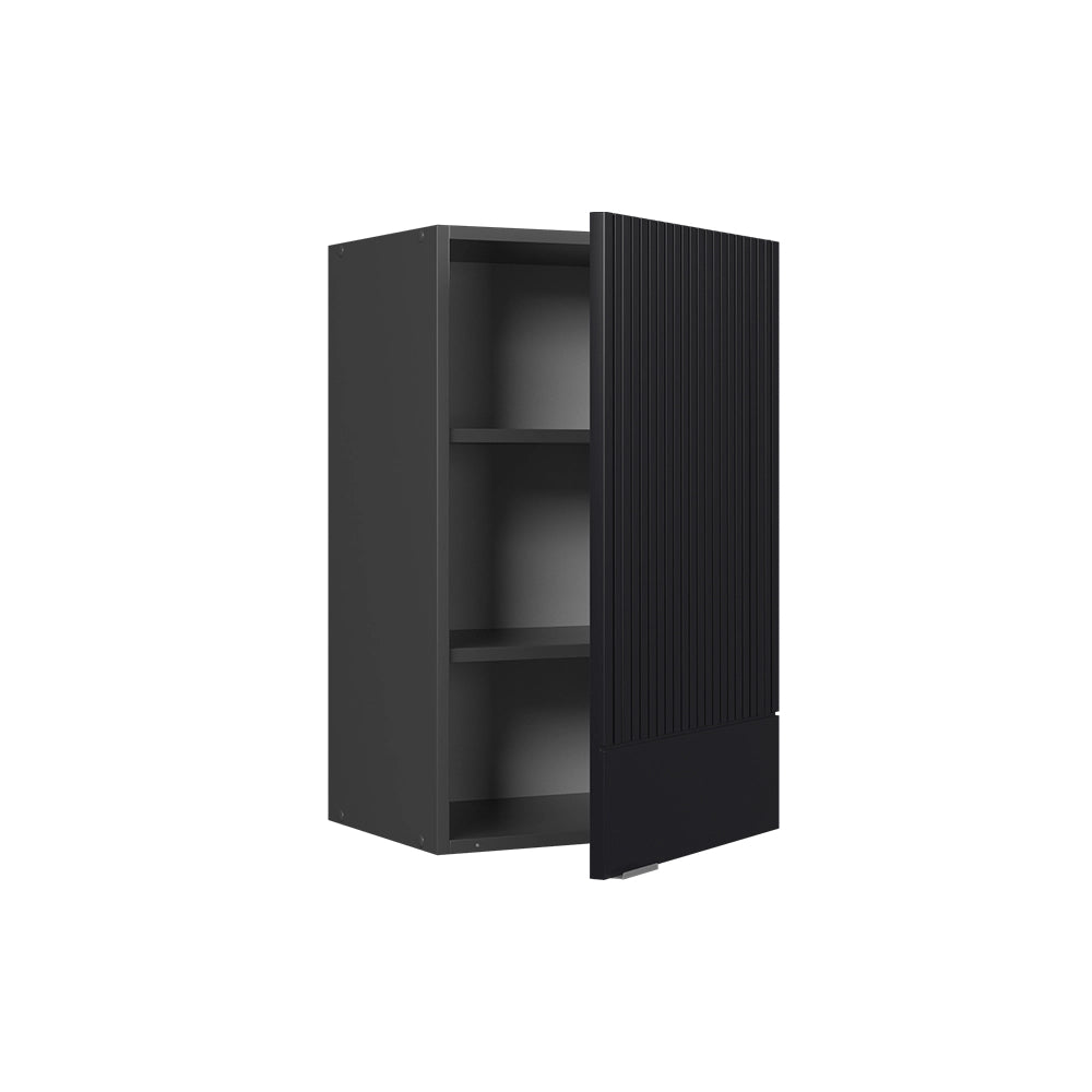 Pensile da cucina Fame-Line Nero rigato/Antracite 45 cm Vicco