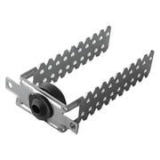 100pz staffa antivibrante regolabile distanziatura parete 3 - 12 cm cod:ferx.9002730nlm