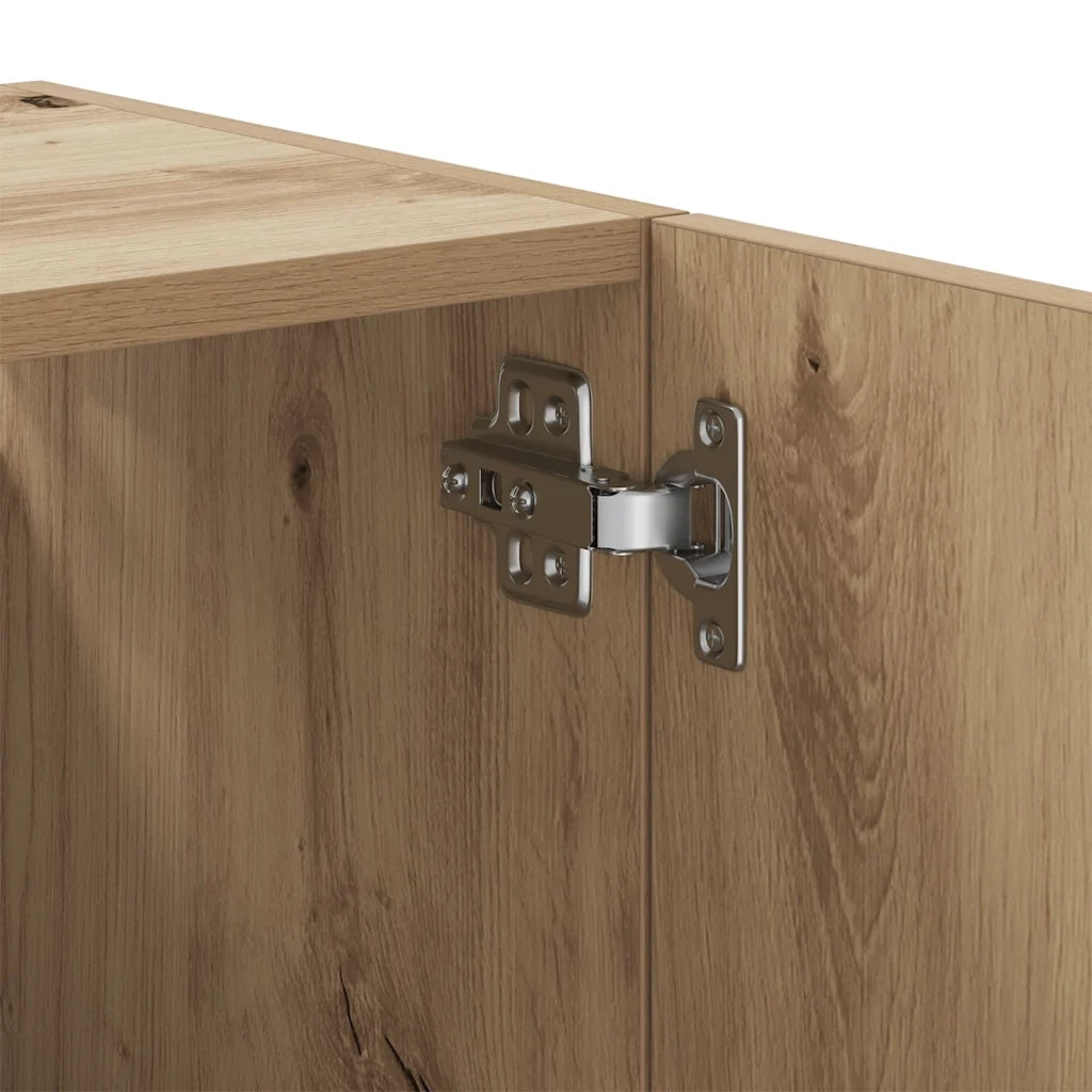 vidaXL Armadietto a Muro Rovere Artigianale 60x31x60 cm in Truciolato