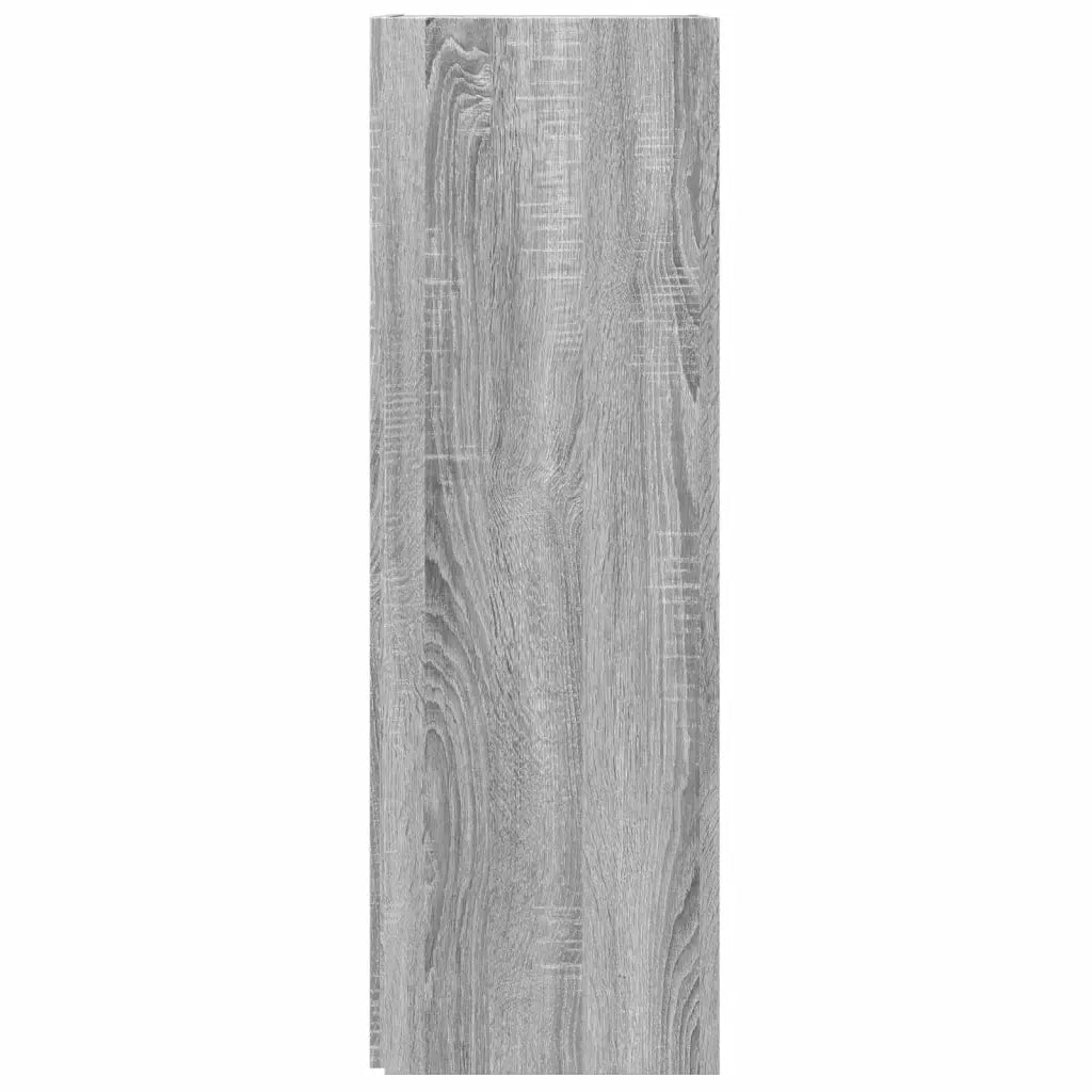 Scaffale Angolare Grigio Sonoma 33x33x100 cm Legno Multistrato 825829