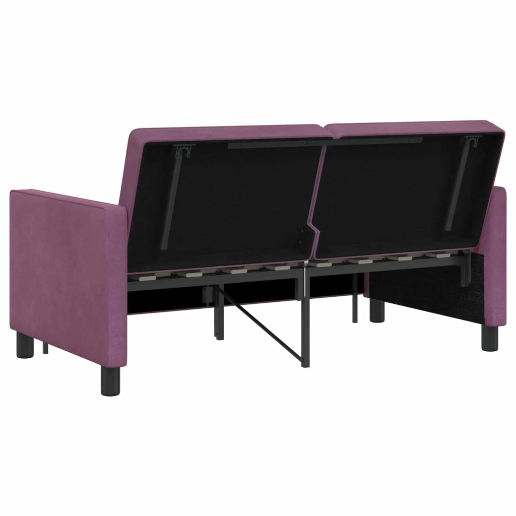 Divano letto | Sof¨¤ letto | Letto singolo Viola Tessuto