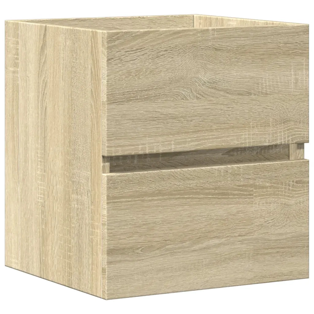 Mobile Lavabo Rovere Sonoma 41x38,5x45 cm in Legno Multistrato 856236