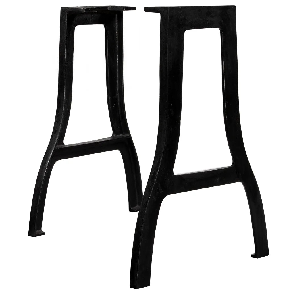 Gambe per Tavolo da Pranzo 2 pz a Forma di A in Ghisa cod mxl 71076