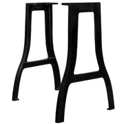 Gambe per Tavolo da Pranzo 2 pz a Forma di A in Ghisa cod mxl 71076