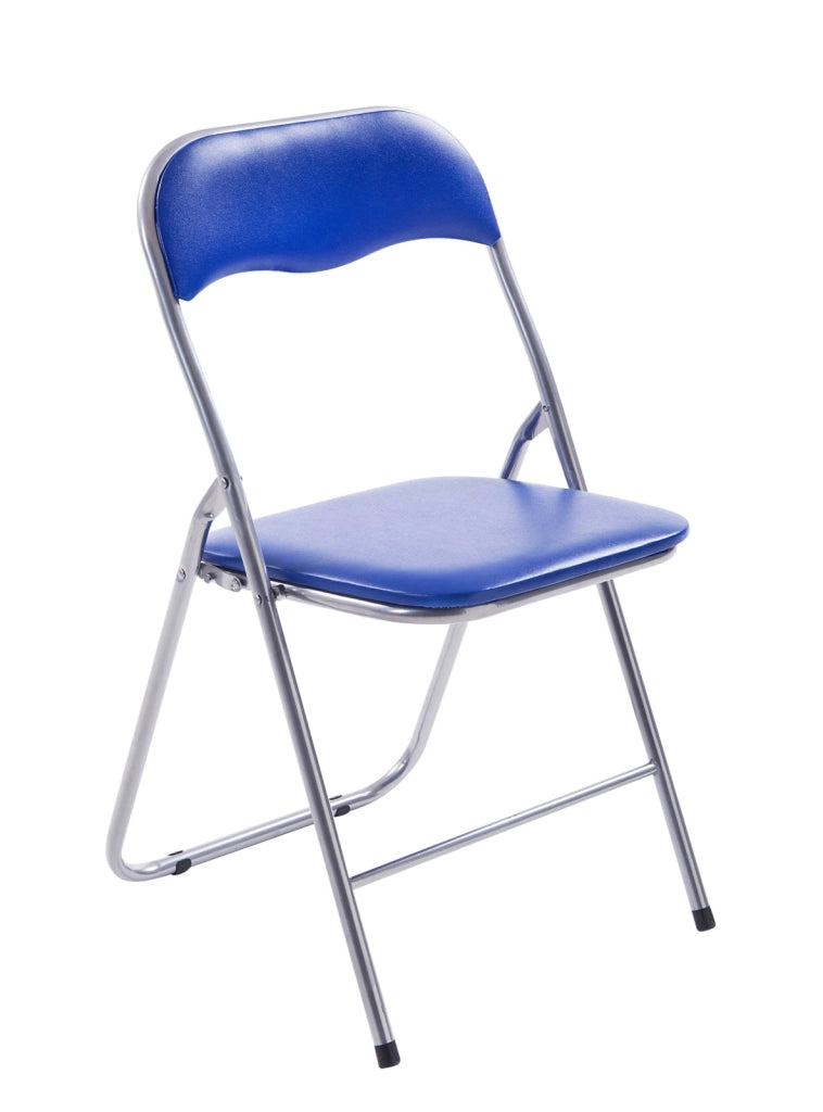 Sedia pieghevole Felix Blu/argento