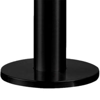 Doccia da Giardino 228,9x18x25 cm con Doccetta e Lavapiedi Sined Bosa Nero satinato