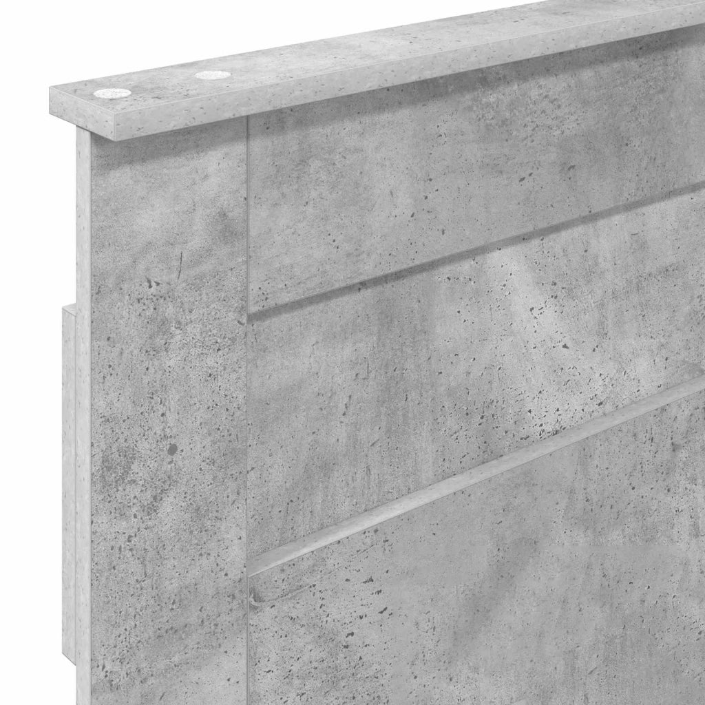 Testiera Grigio cemento Legno ingegnerizzato 888144