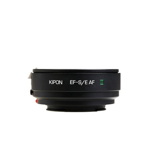 Kipon AF Adattatore per Canon EF a Sony E con supporto