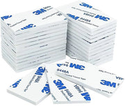 Tape doppio lato - Bevanda extra resistente - Qualità 3M - 30 mm x 50 mm - Adatto per interni ed esterni - Impermeabile - Per oggetti pesanti