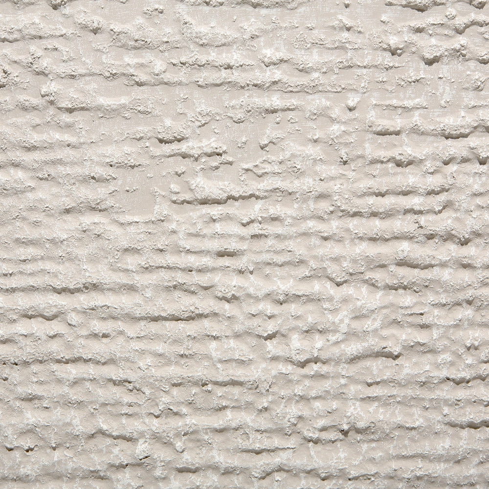 Vaso per piante alto in pietra beige 40 x 40 x 81 cm Fioriera per interni ed esterni