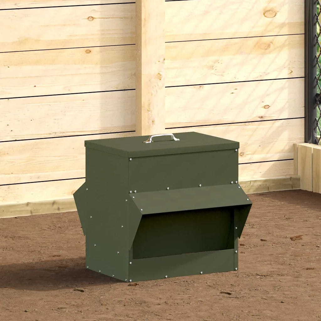 Feeder per pollo Verde oliva 40,5 x 45 x 41 cm CFW9099709