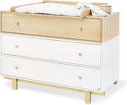 Cuscino per lettino 'Boks' - Comodino per bambini - Compartimento per spazzatura rimovibile - Chiusura automatica morbida - 126cm x 78cm x 99cm