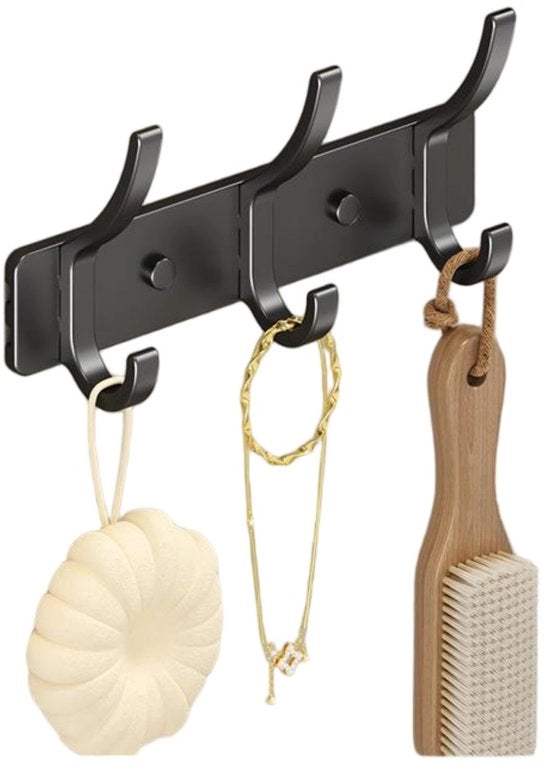 Hanger - 1 riga di 3 hanger - 7*17,5 cm - Hanger per riposo - Per l'appendiabiti, calze, ecc. - Solida e duratura - Hanger per abbigliamento e articoli quotidiani - Hanger per articoli da bagno e sanitari