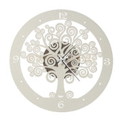 Orologio da parete particolare Albero della Vita piccolo Bronzo e avorio