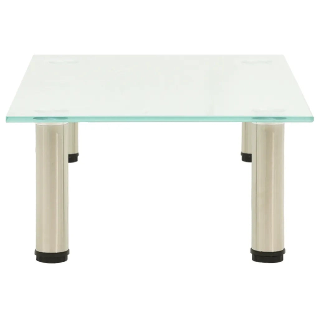 322762 TV Stand Frosted 60x35x17 cm Tempered Glass cod mxl 12957