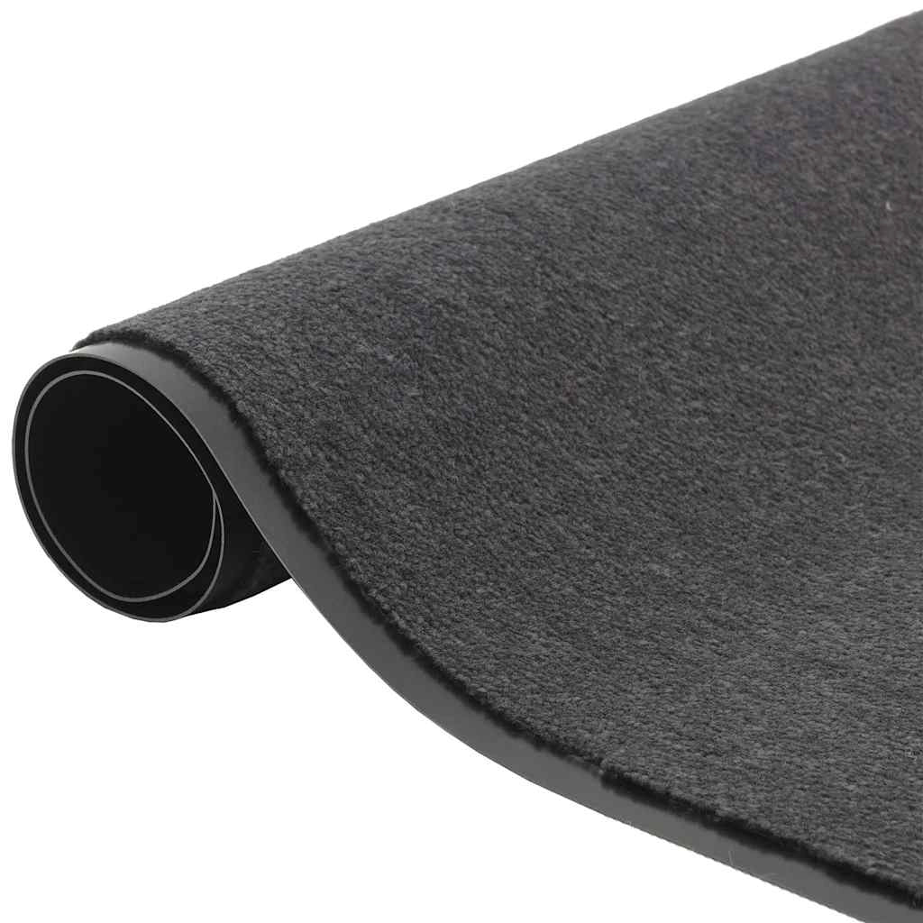 Zerbino antiscivolo per interni/esterni 90 x 150 cm facile da pulire stile moderno antracite PP 02_0058164