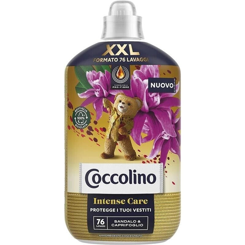 COCCOLINO AMMORBIDENTE CONCENTRATO DA 1,75LT SANDALO E CAPRIFOGLIO