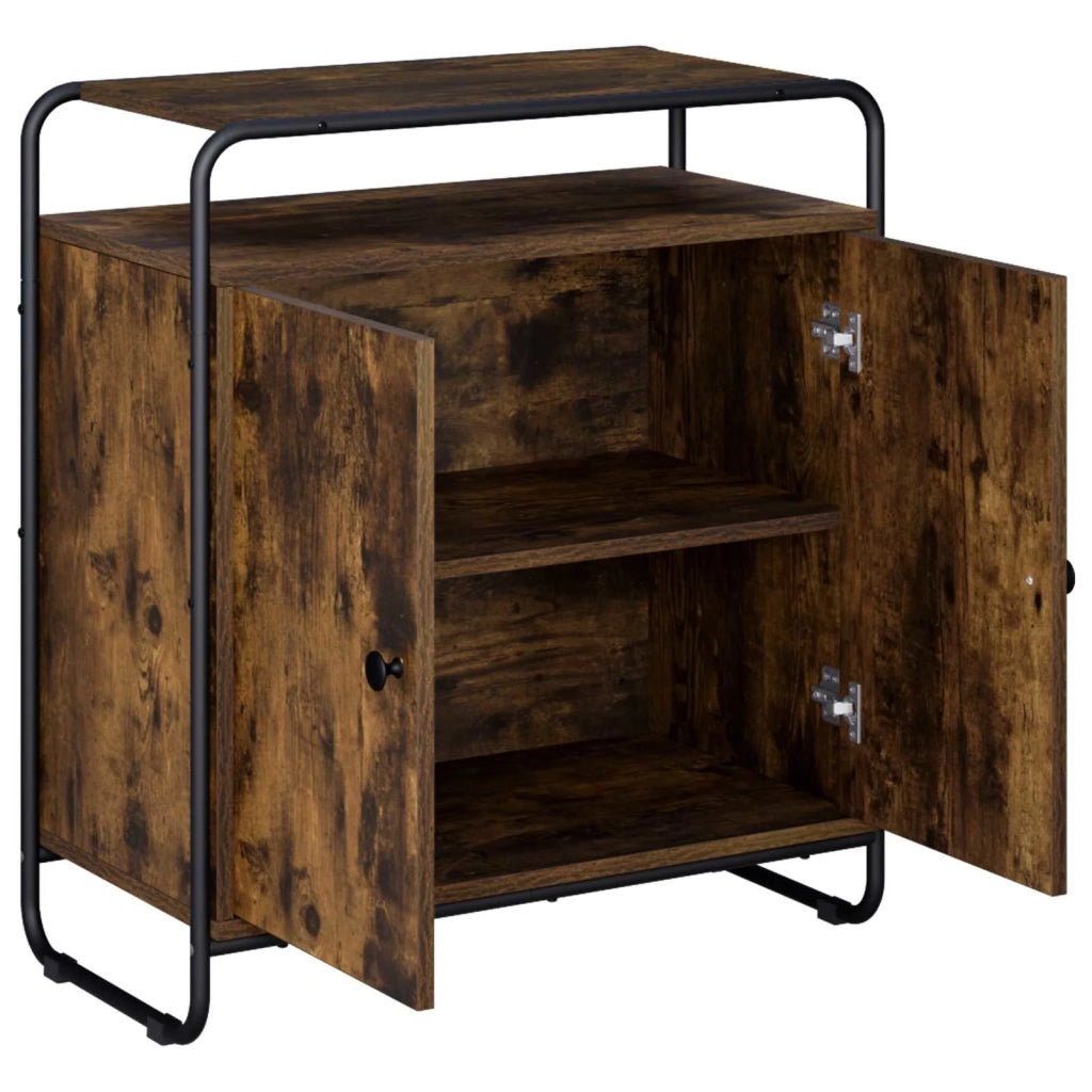 Credenza Rovere Fumo 68 x 35 x 75 cm Legno ingegnerizzato 8007980
