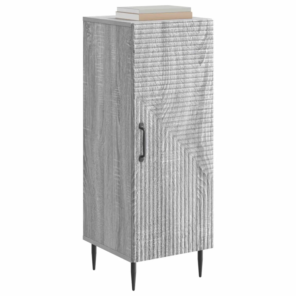 Credenza Grigio Sonoma 33 x 34,5 x 89,5 cm Legno ingegnerizzato 894831