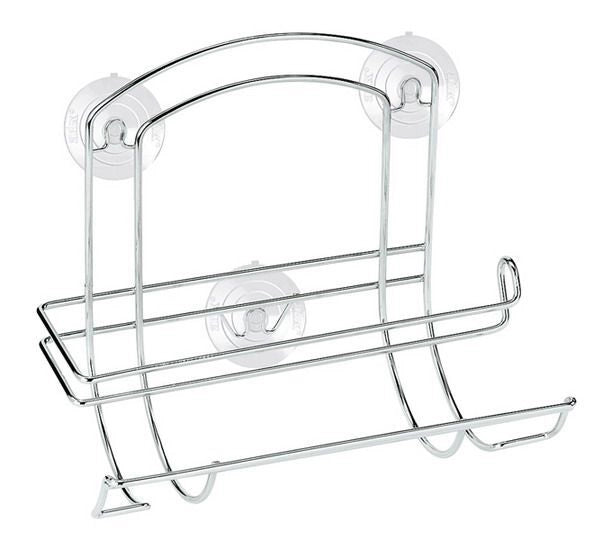 Portascottex da Parete Kitchen in Acciaio Cromato 29 x 15 x 28 cm Artex