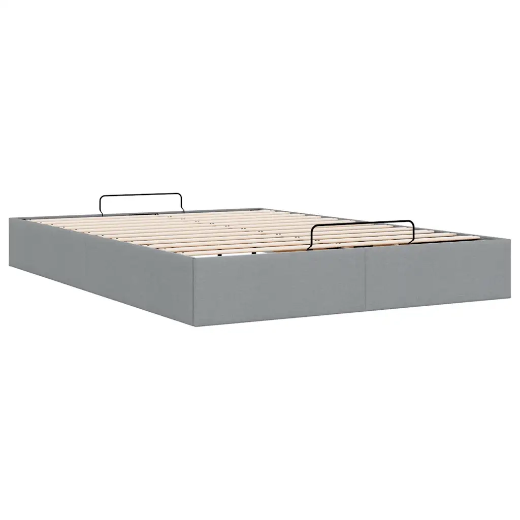 Struttura Letto Pouf senza Materasso 140x200 cm in Tessuto 3310882