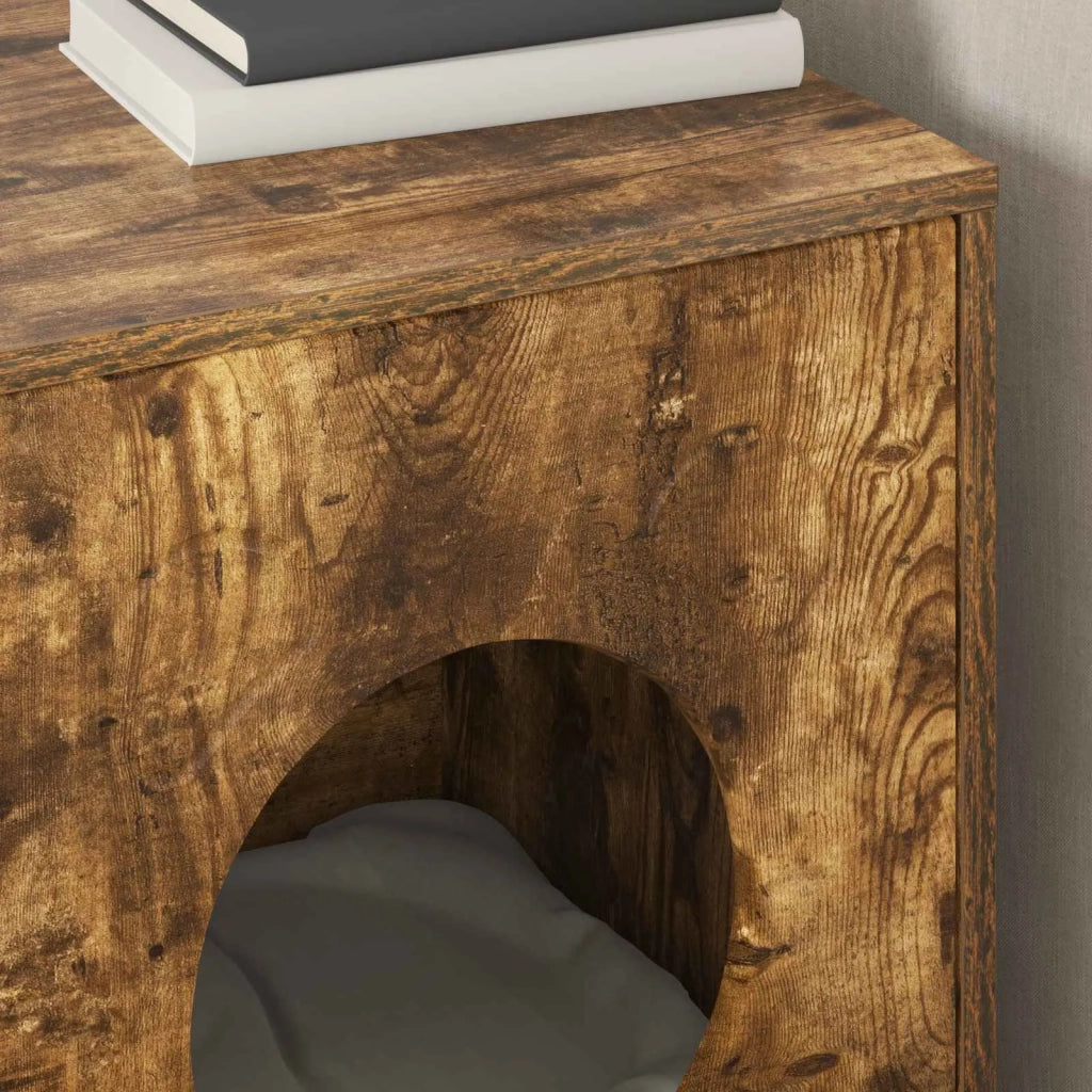 Casa per Gatti Rovere Fumo 42,5 x 40 x 53 cm 8000676
