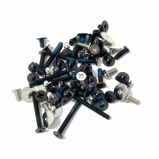 Set di viti completo di sostituzione per laptop - Scatola assortita di viti - Adatto per OMEN - Numero di prodotto L57376-001 - Imballaggio sicuro in scatola di cartone