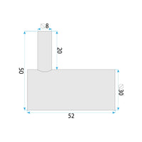 Portasciugamano Da Bagno 9706 Prism Brush Gold